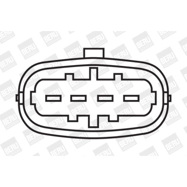 BorgWarner (BERU) Zündspule ZSE055 BorgWarner (BERU) Zündspule ZSE055
