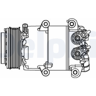 Kompressor, Klimaanlage CS20466 Kompressor, Klimaanlage CS20466