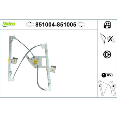 Valeo Fensterheber 851004