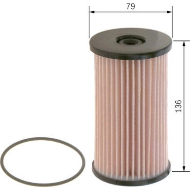 BOSCH Kraftstofffilter 1 457 070 008 BOSCH Kraftstofffilter 1 457 070 008