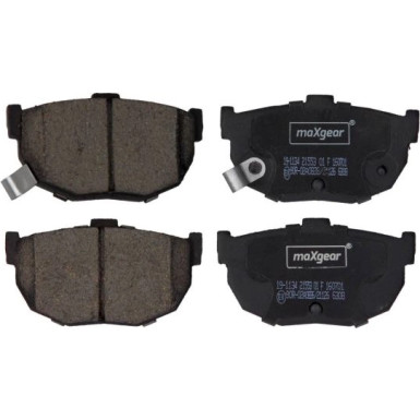 Maxgear Bremsbelagsatz, Scheibenbremse 19-1134 Maxgear Bremsbelagsatz, Scheibenbremse 19-1134
