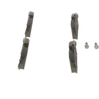 BOSCH Bremsbelagsatz, Scheibenbremse 0 986 494 168 BOSCH Bremsbelagsatz, Scheibenbremse 0 986 494 168