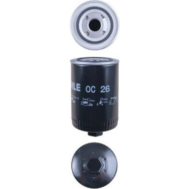 Knecht Ölfilter OC 26