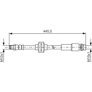 Bremsschlauch 1 987 481 668
