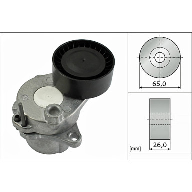 INA Spannarm, Keilrippenriemen 534 0443 10