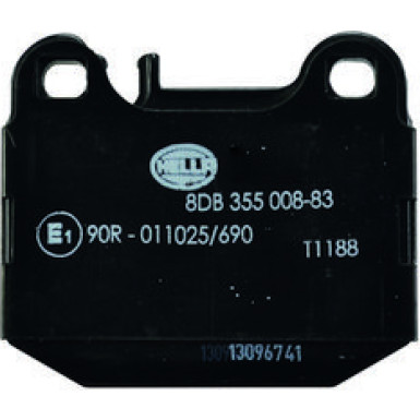 Hella Bremsbelagsatz, Scheibenbremse 8DB 355 008-831