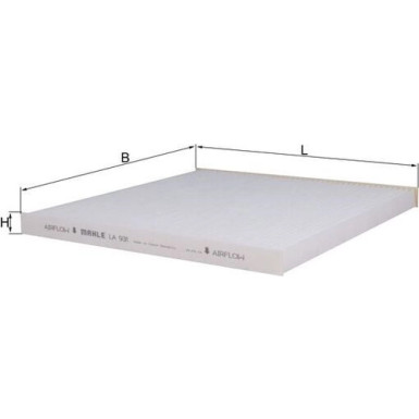 Knecht Filter, Innenraumluft LA 931