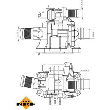 Thermostat, Kühlmittel 725039