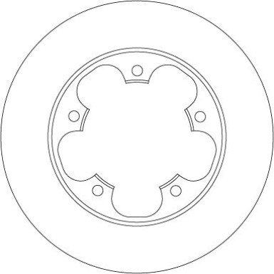 TRW Bremsscheibe DF6748