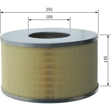 Luftfilter F 026 400 260 Luftfilter F 026 400 260