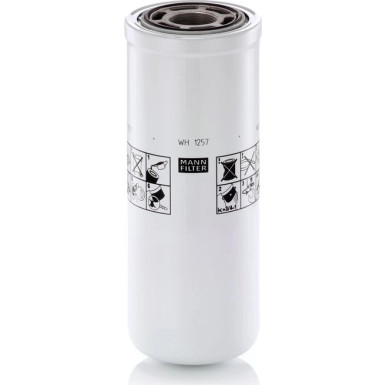 Mann-Filter Filter, Arbeitshydraulik WH 1257