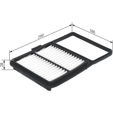 BOSCH F 026 400 170 Luftfilter BOSCH F 026 400 170 Luftfilter