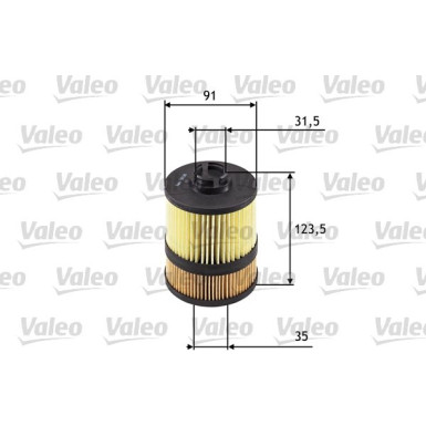 Valeo Ölfilter 586549