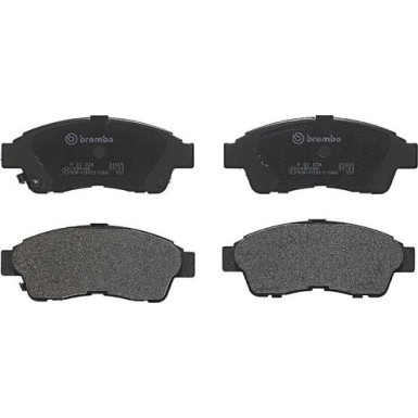 Brembo Bremsbelagsatz, Scheibenbremse PRIME LINE P 83 034 Brembo Bremsbelagsatz, Scheibenbremse PRIME LINE P 83 034