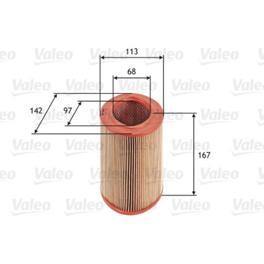 Valeo Luftfilter 585623
