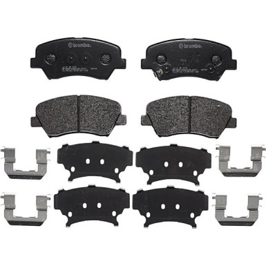 Brembo Bremsbelagsatz, Scheibenbremse PRIME LINE P 30 073