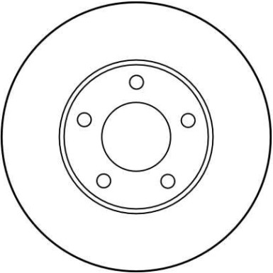 Bremsscheibe DF2678