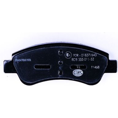 Bremsbelagsatz, Scheibenbremse 8DB 355 011-521 Bremsbelagsatz, Scheibenbremse 8DB 355 011-521