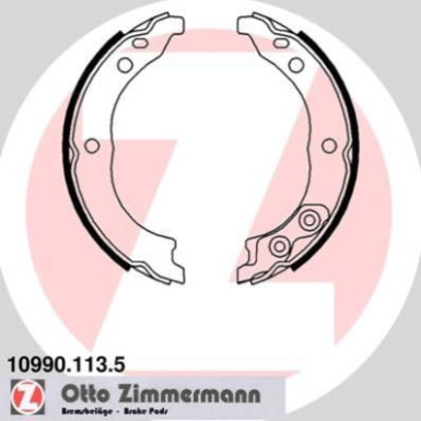 Zimmermann Bremsbackensatz, Feststellbremse 10990.113.5 Zimmermann Bremsbackensatz, Feststellbremse 10990.113.5