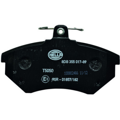 Hella Bremsbelagsatz, Scheibenbremse 8DB 355 017-891