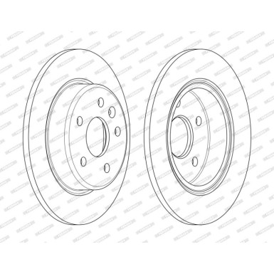 Bremsscheibe DDF2426C Bremsscheibe DDF2426C