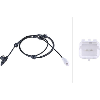 Sensor, Raddrehzahl 6PU 010 039-801