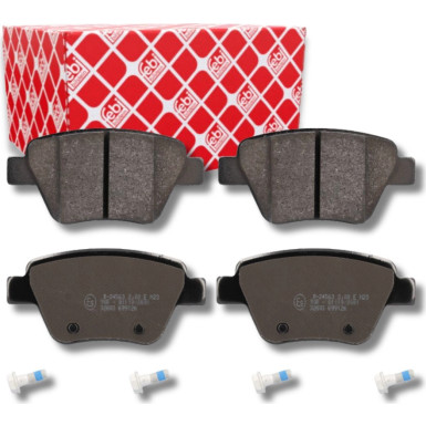 FEBI Bremsscheiben Ø272mm + Beläge HINTEN für VW Golf 6 Touran Audi SEAT FEBI Bremsscheiben Ø272mm + Beläge HINTEN für VW Golf 6 Touran Audi SEAT