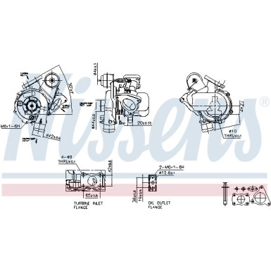 Nissens Turbolader 93094