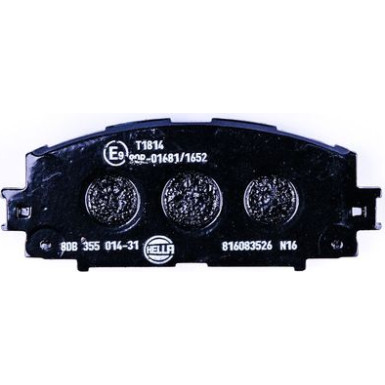 Hella Bremsbelagsatz, Scheibenbremse 8DB 355 014-311 Hella Bremsbelagsatz, Scheibenbremse 8DB 355 014-311
