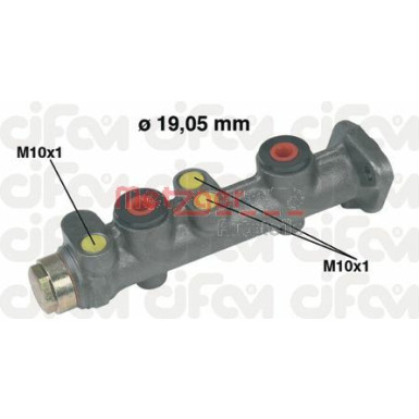 Metzger Hauptbremszylinder CIFAM 202-028