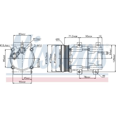 Kompressor, Klimaanlage 89205 Kompressor, Klimaanlage 89205