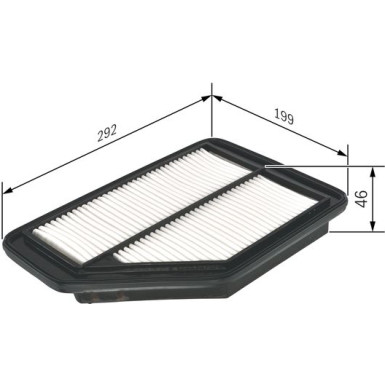 BOSCH F 026 400 159 Luftfilter BOSCH F 026 400 159 Luftfilter