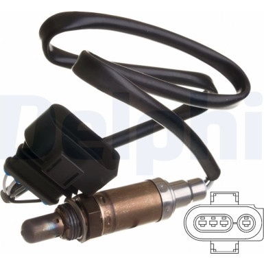 Delphi Lambdasonde ES10568-12B1