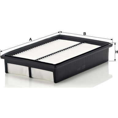 MANN-FILTER C 2841 Luftfilter MANN-FILTER C 2841 Luftfilter