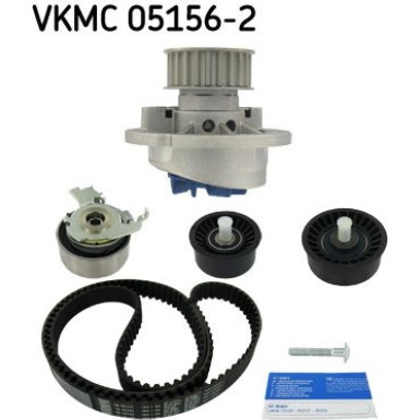 SKF Wasserpumpe + Zahnriemensatz VKMC 05156-2