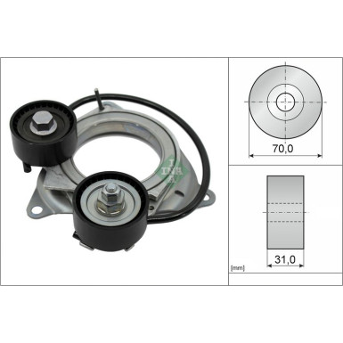 Riemenspanner, Keilrippenriemen 534 1011 10 Riemenspanner, Keilrippenriemen 534 1011 10