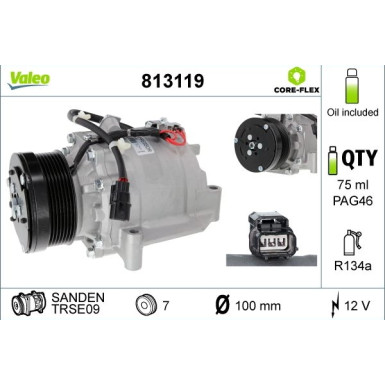 Kompressor, Klimaanlage 813119 Kompressor, Klimaanlage 813119