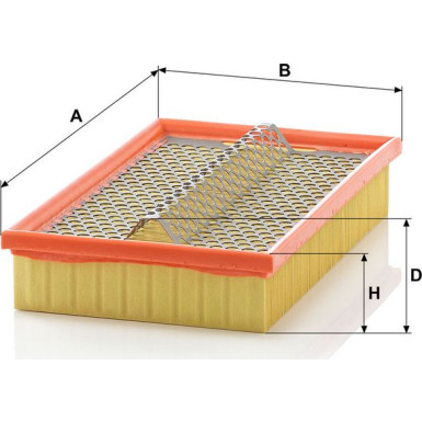 MANN-FILTER C 29 126/2 Luftfilter