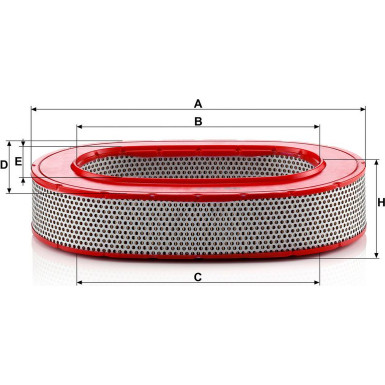MANN-FILTER C 37 145 Luftfilter MANN-FILTER C 37 145 Luftfilter