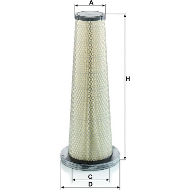 Sekundärluftfilter CF 21 002