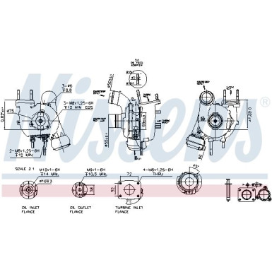 Nissens Turbolader 93053