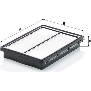 MANN-FILTER C 28 036 Luftfilter MANN-FILTER C 28 036 Luftfilter