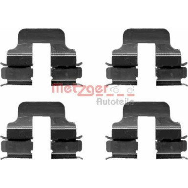 Metzger Zubehörsatz, Scheibenbremsbelag 109-1247
