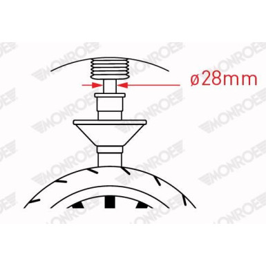 Stoßdämpfer V4513 Stoßdämpfer V4513