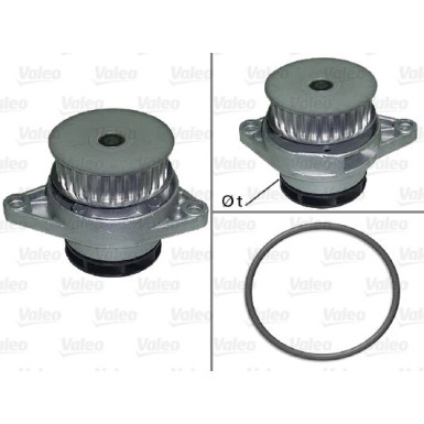 Valeo Wasserpumpe 506706
