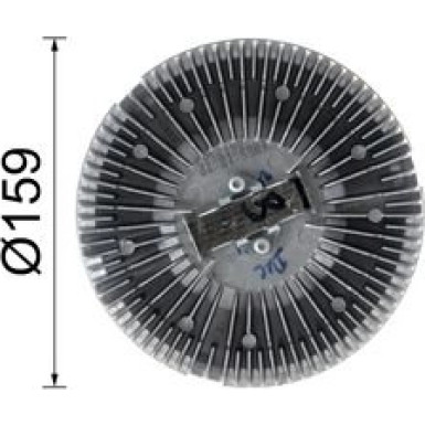 Mahle Kupplung, Kühlerlüfter BEHR Premium Line CFC 30 000P