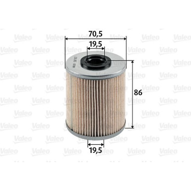 Valeo Kraftstofffilter 587917