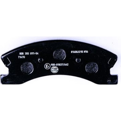 Hella Bremsbelagsatz, Scheibenbremse 8DB 355 011-541