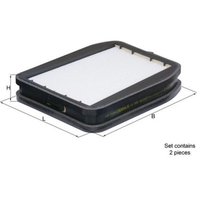 Knecht Filter, Innenraumluft LA 455/S