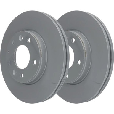 2 x ATE Bremsscheibe 24.0125-0147.1 2 x ATE Bremsscheibe 24.0125-0147.1